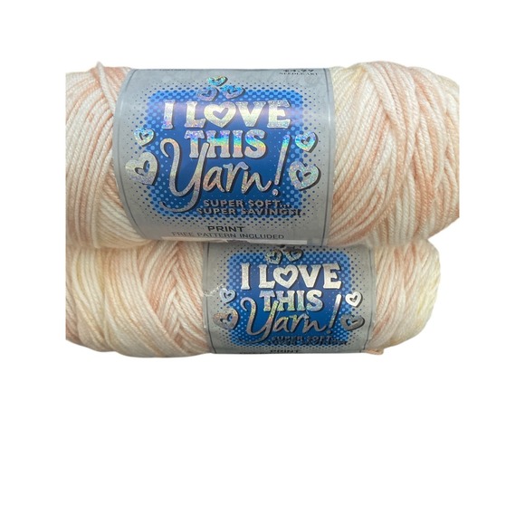 I Love This Yarn - Fuzzy Slippers 877 - Pink Variegated - Super Soft - Picture 6 of 10